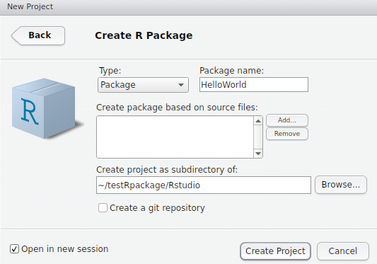Create R Package